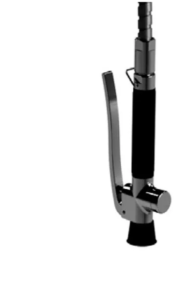 Kriss handdouche voor Euroclean grootkeukenarmatuur enkel 1/2rg