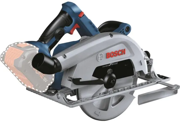 Bosch accu Cirkelzaag GKS 18V-68 C Solo