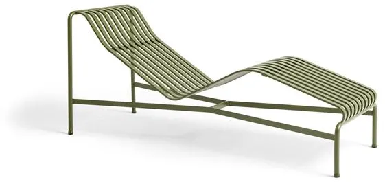 HAY Palissade Chaise Longue Olijf