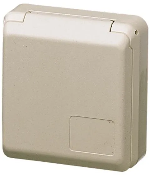 Mennekes CEE wandcontactdoos opbouw 5-polig 16A 400V IP44 6H 4115